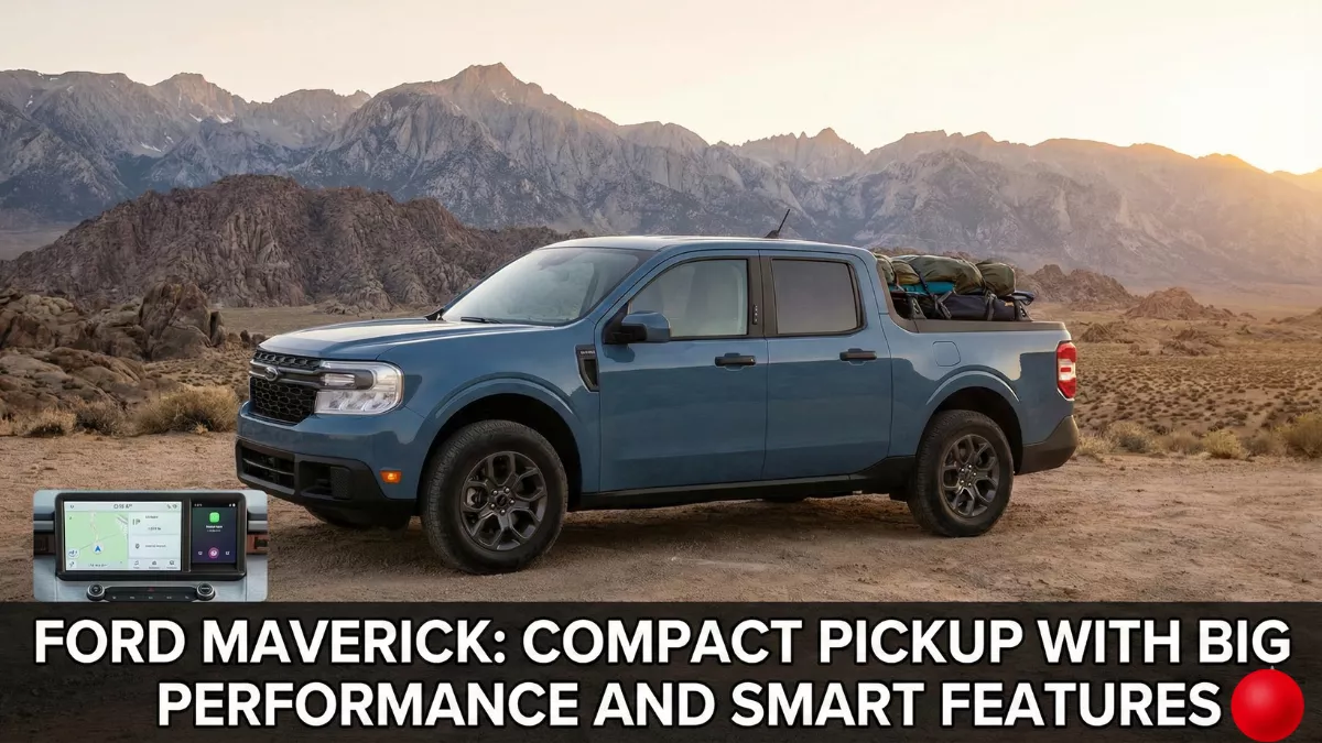 Ford Maverick: Compact Pickup With Big Performance and Smart Features